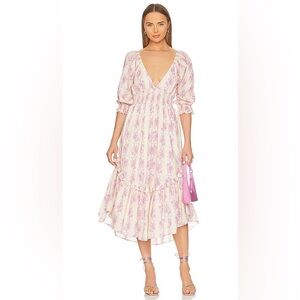 NWOT Loveshackfancy Firefly Dress in French Lilac